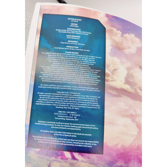 Game On! 2018: All the Best Games: Awesome Facts and Coolest Secrets by Scholast - Picture 3 of 5